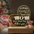 Engraved Heart Night Light Perfect Gift for Mothers Day